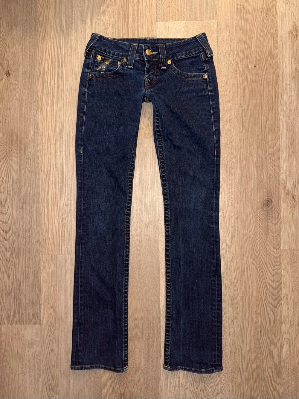Vintage Y2K Super Low Rise True Religion Jeans